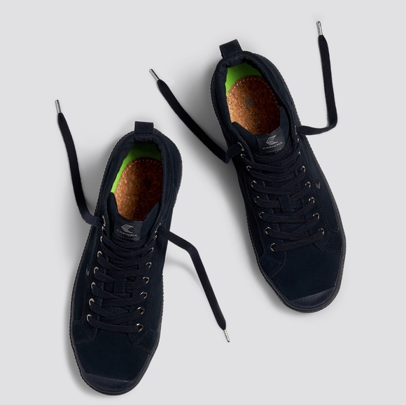 Cariuma OCA High Therma All Black Suede Boots Size 5M/6.5W NIB - Picture 7 of 9